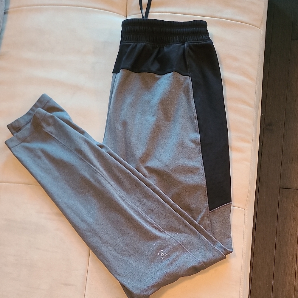 lululemon athletica Gray and Black Joggers